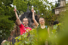Vinobraní v Botanické zahradě hl.m. Prahy jsou v plném proudu. Botanická zahrada představuje vlastní pálenku